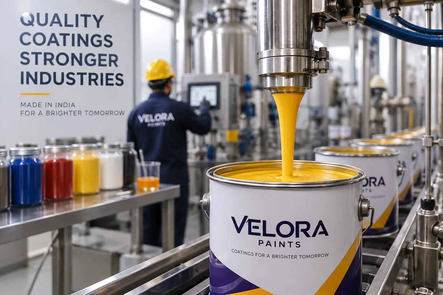 Industrial Coatings Manufacturer in India - Velora Paints